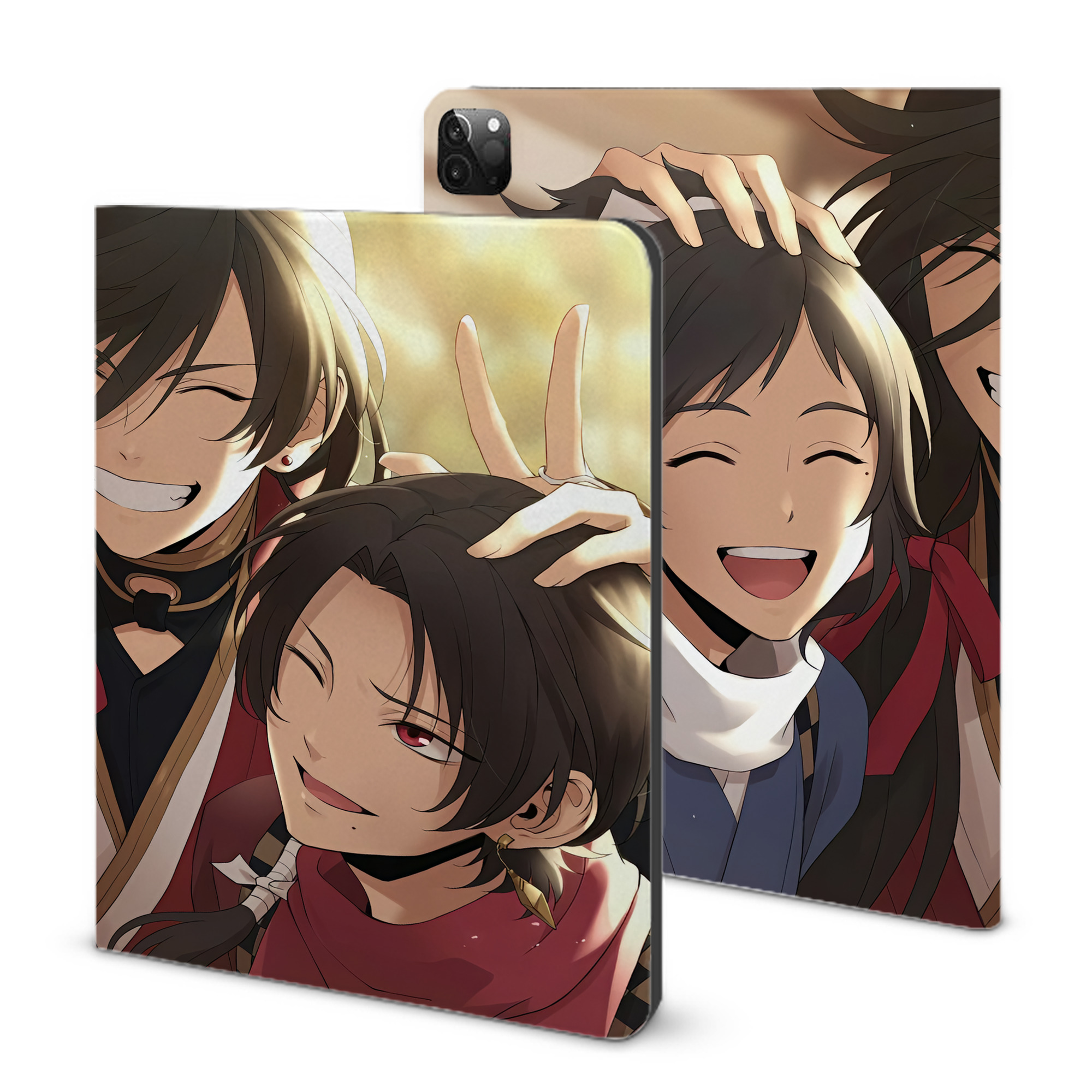 （画像用） 刀剣乱舞 Touken Ranbu IPadケース ペンホルダー付き ブックスタイルデザイン